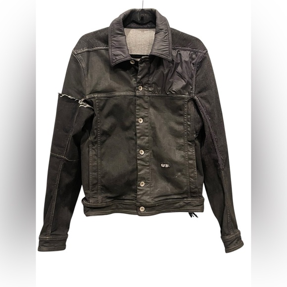 Rick Owens DRKSHDW Worker Jacket in denim Size:M